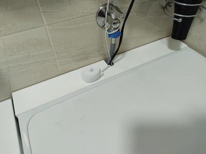 Washing machine shelf