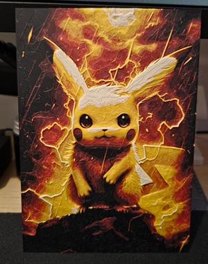 Pikachu Thunder Picture Hueforge