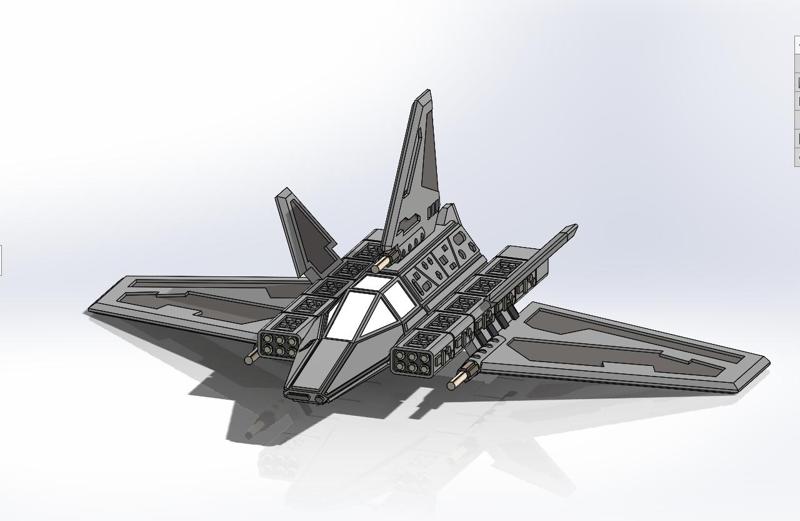 Star Wars, Alpha-class Xg-1 Star Wing, also known as the Xg-1 Starwing or Assault Gunboat