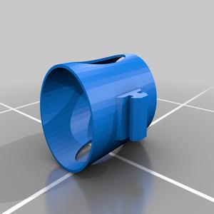 Horizontal V-Slot glue holder
