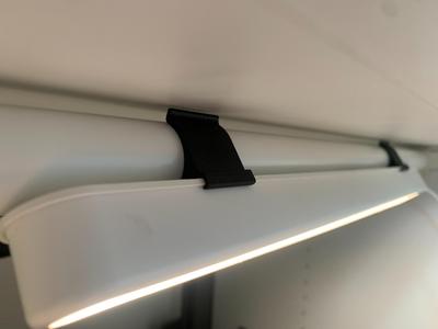 Clip Ikea led light ROLFSTORP for HJÄLPA rail