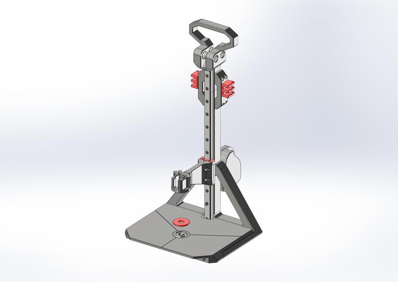 Stealth Press handle