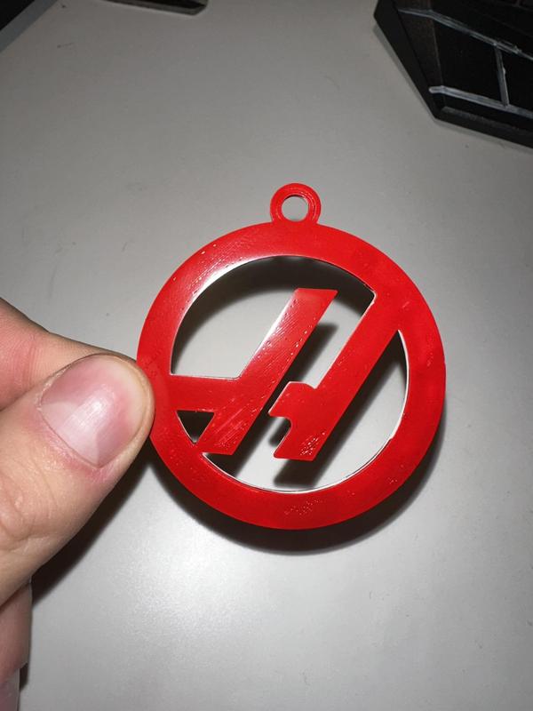 HAAS F1 Keychain / Klíčenka Haas F1