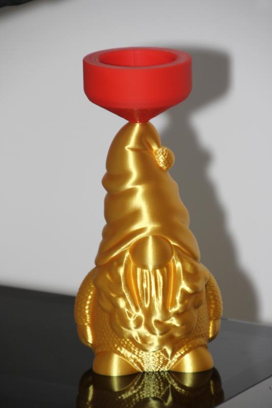 Gnomo porta candela ( 5 modelli diversi )