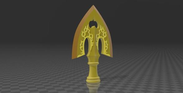 Stand Arrow w/.5" Dowel Slot