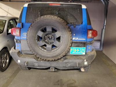 FJ Cruiser backup camera mount