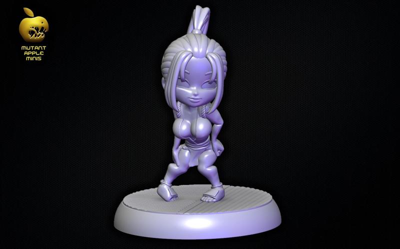 MAI from Fatal fury CHIBI STYLE