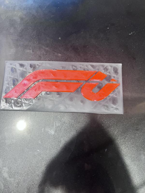 F 1 logo but with U.
