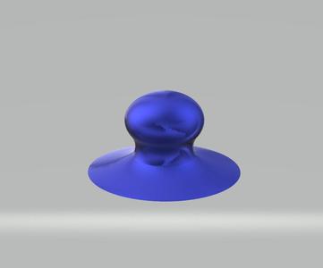 Round ice scraper