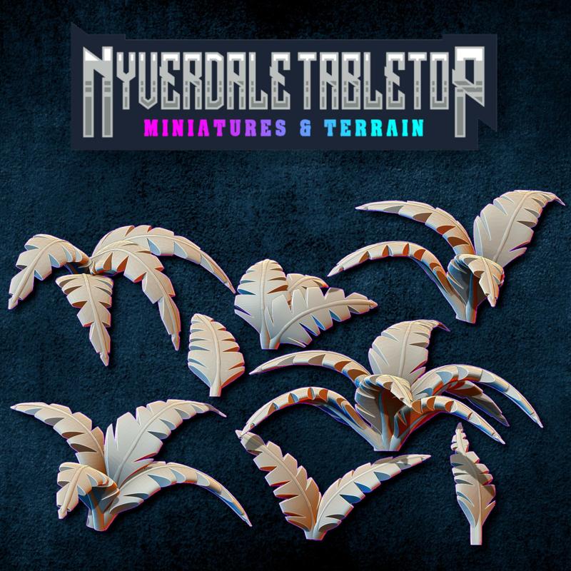 Ferns for miniature basing