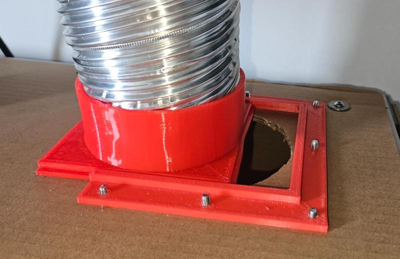 extensible aluminium 85mm tube connector