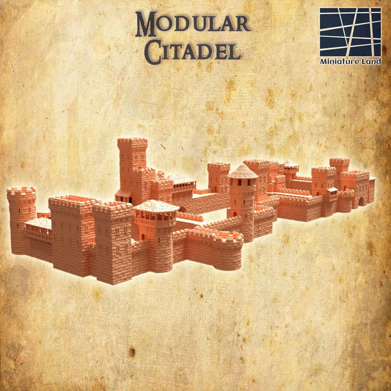 Modular Citadel - Tabletop Terrain - 28 MM