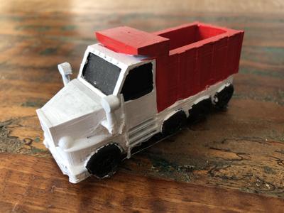 detailed dump truck