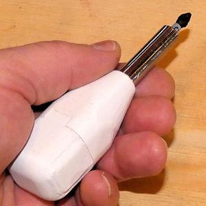 Mini 4 bit screwdriver holder