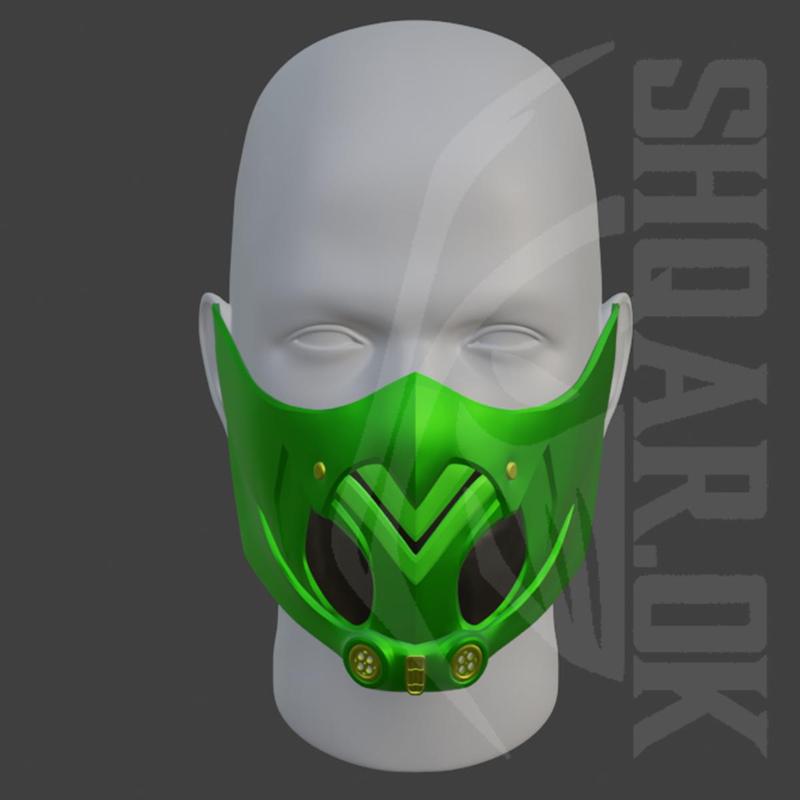 Reptile mask from MK1 - Tigran Maquarade