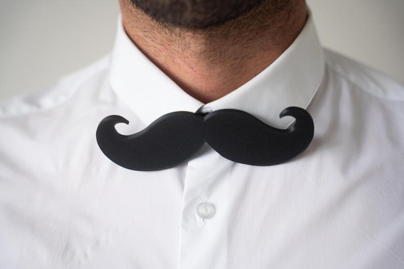 Movember Moustache Bow Tie - Perfect Mo' Gift - Outfit - Costume - Halloween
