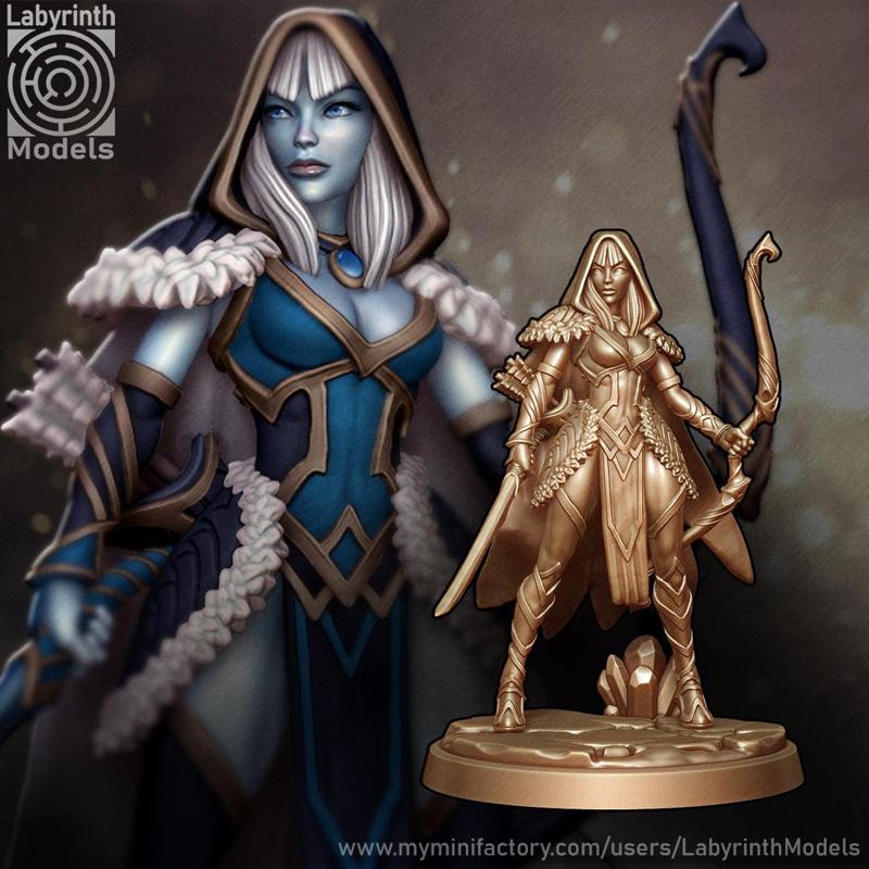 Ice Elf Archers - 32mm scale