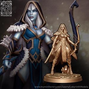 Ice Elf Archers - 32mm scale