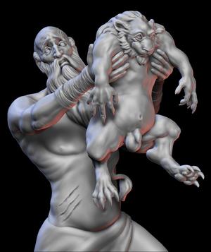 Kingdom Death - White Lion Cub