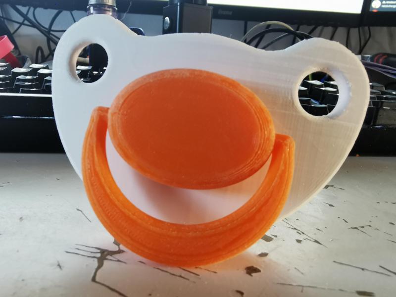 Fursuit Pacifier inspired by NUK Classic