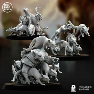 Giant Rats (Swarms) - Ratmen