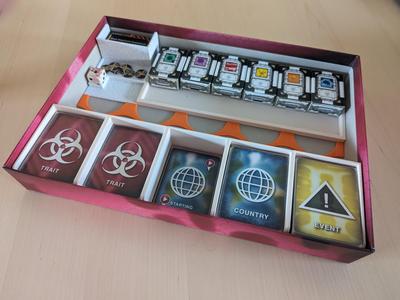 Plague Inc The Board Game Insert (+ Armageddon Expansion)