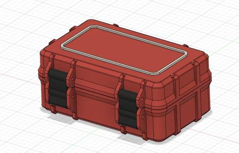 Stackable rugged box (Parametric)