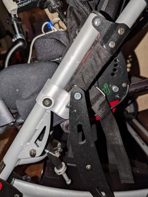 Convaid Wheelchair Collapse Lock