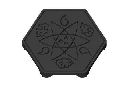 Naruto Uchia style coaster