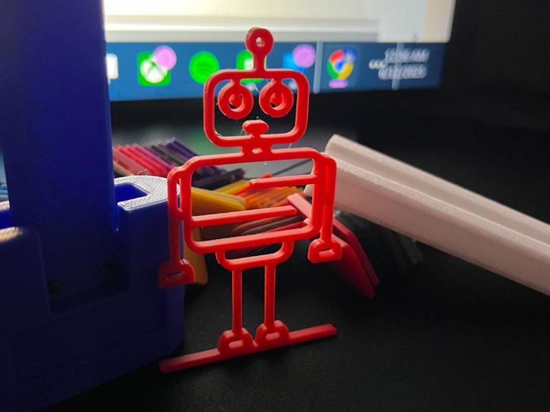 Robot Keychain