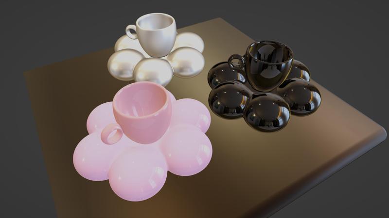 cup on cushion - Home decor