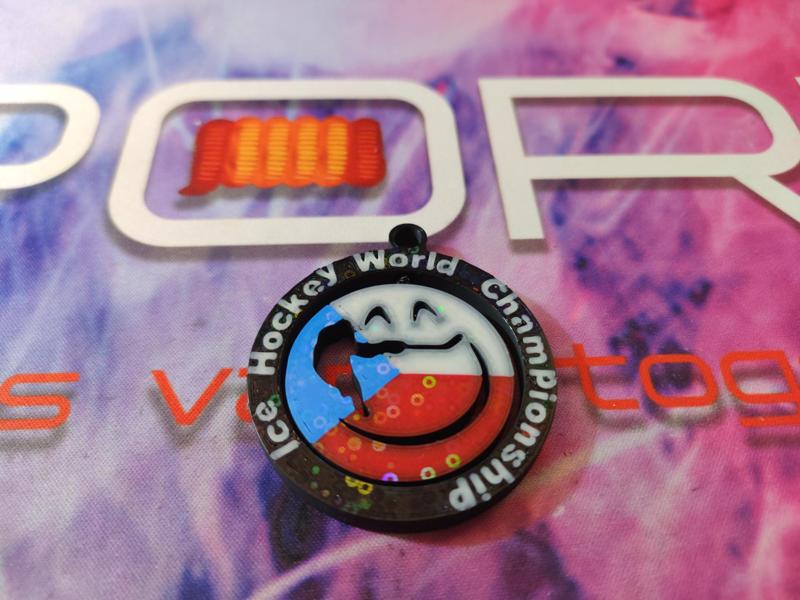 Czech Rep. Ice Hockey World Championship keychain