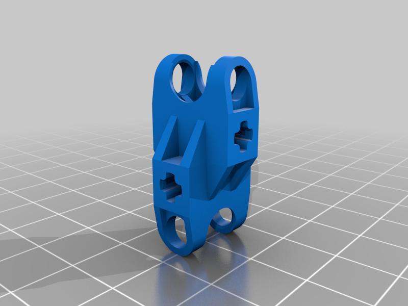 Double ball socket, perpendicular