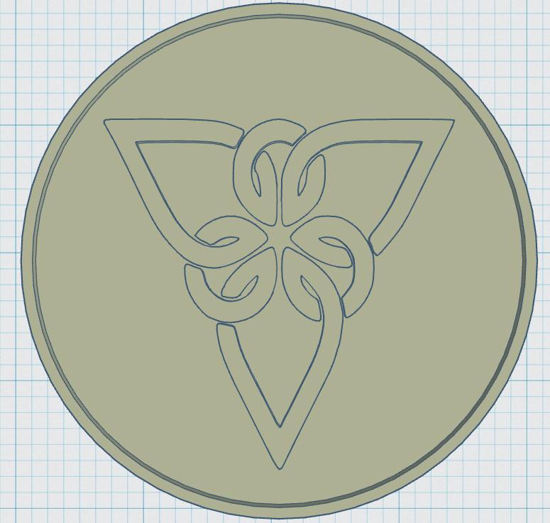 Celtic Symbol Coaster 32
