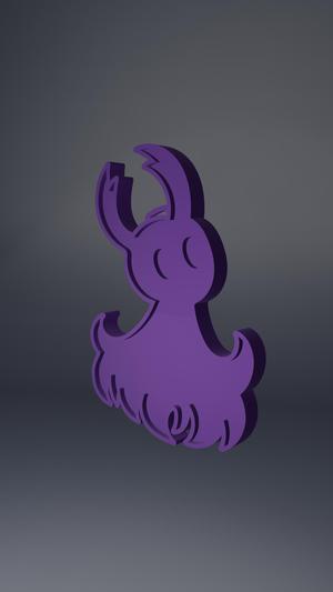 Hollow Knight Shadow Key Chain