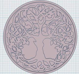 Viking Symbol Coaster 16