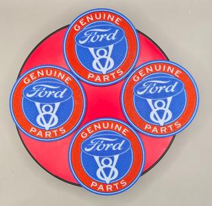 1932 Ford V8 Logo Coaster