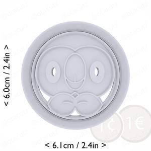 #0722 Rowlet Cookie Cutter / Pokémon