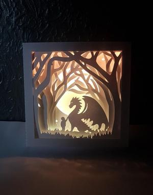 Dragon in the Forest lightbox