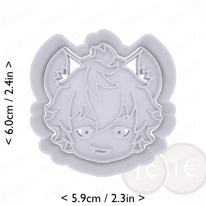 Ruggie Bucchi Cookie Cutter / Twisted-Wonderland