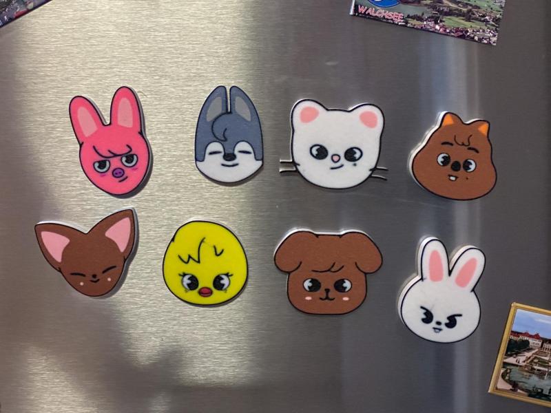 SKZ ZOO cute animal fridge magnets