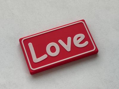Small fridge magnet [Love] type 1