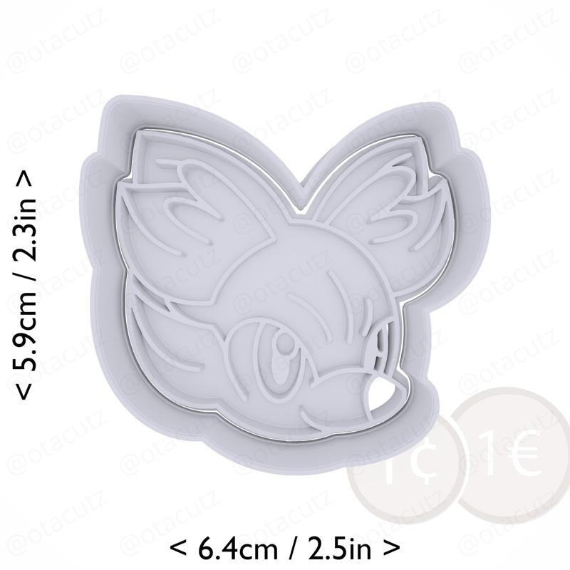 #0653 Fennekin Cookie Cutter / Pokémon