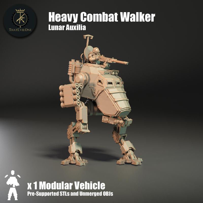 Lunar Auxilia Heavy Combat Walker - Presupported