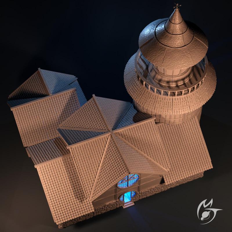 Magic Item Shop & Mansion Structure - modular OpenLOCK tiles