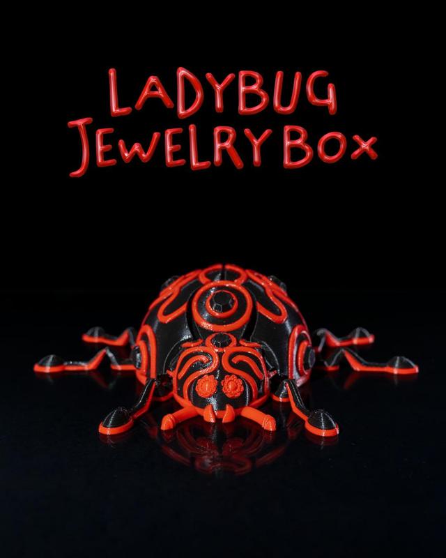 Ladybug Jewelry Box
