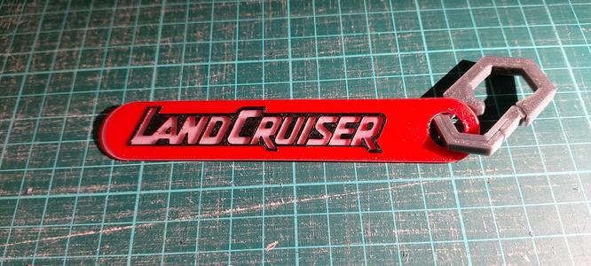 land cruiser logo keychain