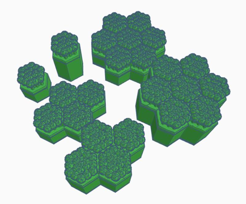 Light Woods Hill True Scale Set