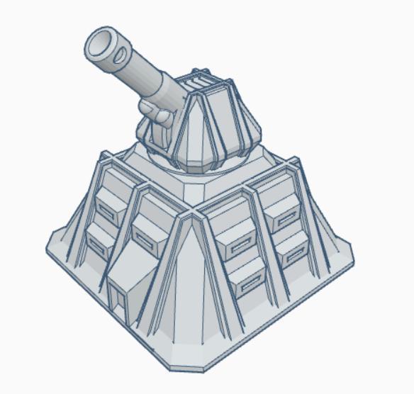 Long Tom Artillery Emplacement Mil037