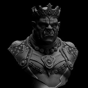 Mammon bust (Pre-Supported)
